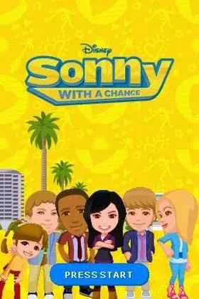 Sonny with a Chance (USA) (En,Fr,Es) (NDSi Enhanced) screen shot title